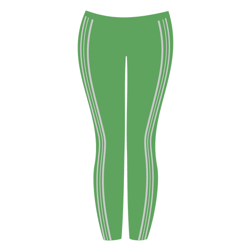 Calças verdes femininas Desenho PNG