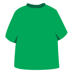 Camiseta verde hombre espalda Diseño PNG