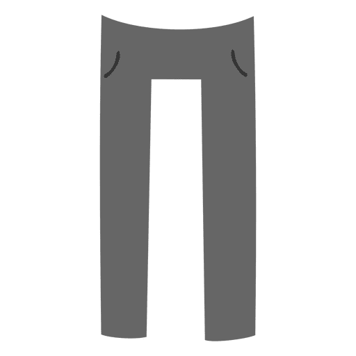 Desenho de calça cinza masculino Desenho PNG