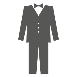 Icono de traje de novio Transparent PNG