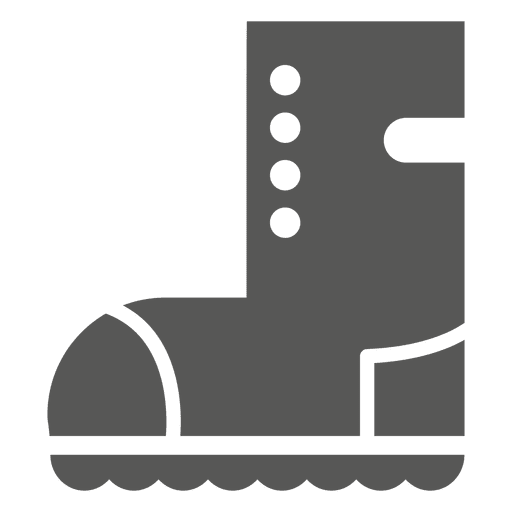 Gumboot-Symbol PNG-Design
