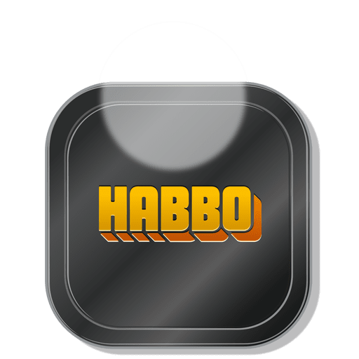 Icono cuadrado de Habbo Diseño PNG