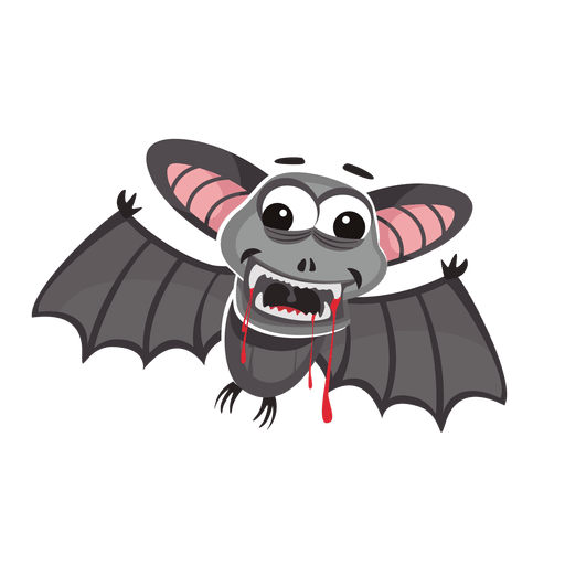 Desenho de morcego de halloween