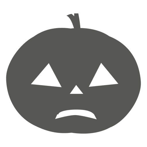 Calabaza espeluznante de Halloween Diseño PNG