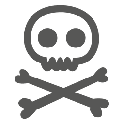 Halloween danger caution icon PNG Design Transparent PNG