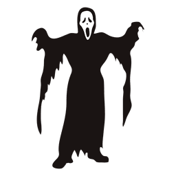 Halloween Grim Reaper Costume Cartoon PNG & SVG Design For T-Shirts