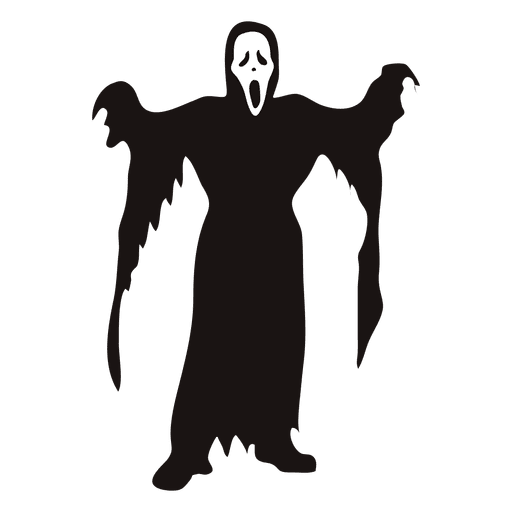 Dibujos animados de disfraz de parca de Halloween - Descargar PNG/SVG