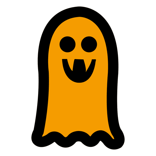 Halloween-Geisterkarikatur 5 PNG-Design