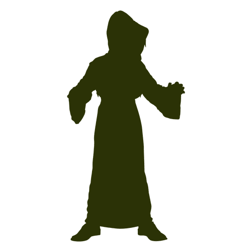 Halloween ghost child silhouette PNG Design