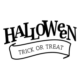 Etiqueta de fita de halloween Desenho PNG