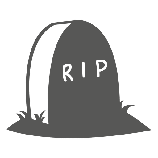 Halloween Grabstein Skizze Symbol PNG-Design