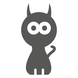 Ícone de gato bruxa de Halloween
