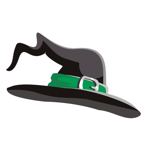 Halloween witch hat 3 PNG Design