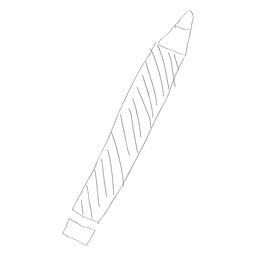 Hand drawn pencil PNG Design