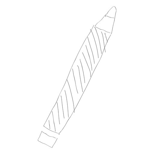 Hand gezeichneter Bleistift PNG-Design