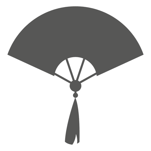 Icono de ventilador de mano Diseño PNG
