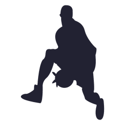 Silueta de jugador de balonmano Diseño PNG