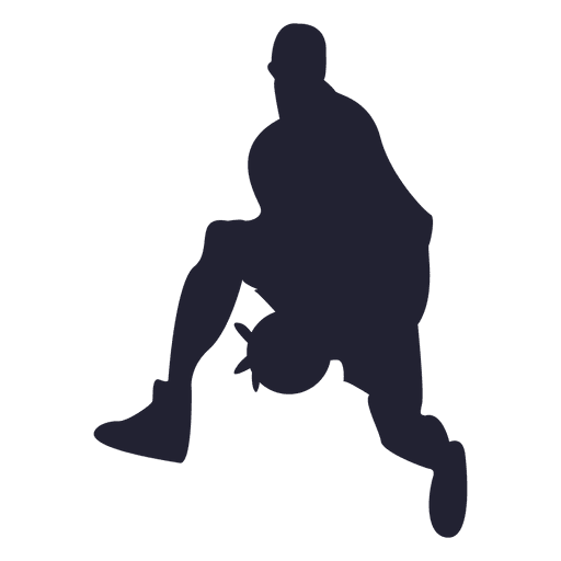 Handball player silhouette PNG Design
