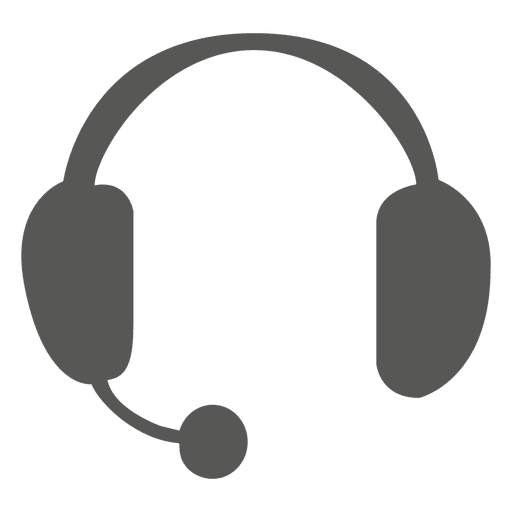 Kopfhörersymbol PNG-Design