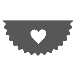 Heart on envelop seal Heart on envelop seal