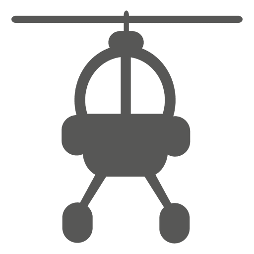 Hubschraubersymbol PNG-Design