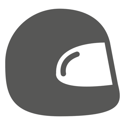 Ícone plano de capacete Desenho PNG