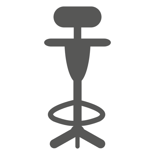 Cadeira alta de rolamento Desenho PNG