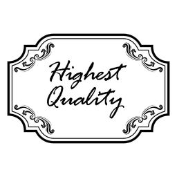 Emblema decorativo de alta qualidade 3 Desenho PNG