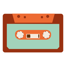 Hipster cassette tape 2 PNG Design