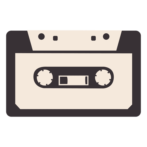 Cinta de cassette inconformista 3 Diseño PNG