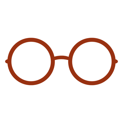Hipster eyeglass icon PNG Design