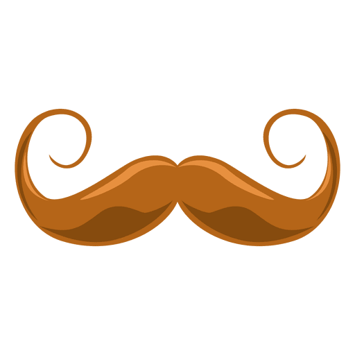 Hipster mustache 3 PNG Design