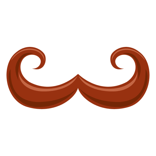Hipster mustache 4 PNG Design