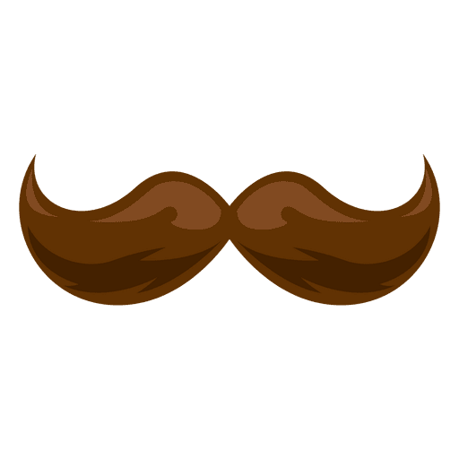 Hipster mustache 5 PNG Design