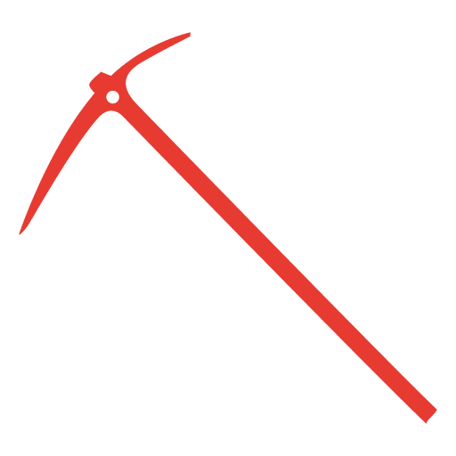 Hipster pickaxe icon PNG Design