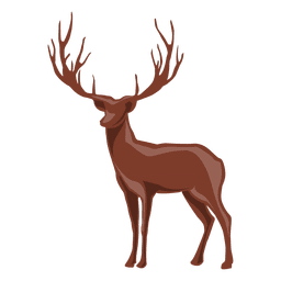 Hipster reindeer 2 PNG Design