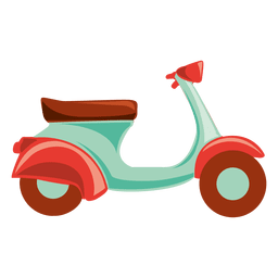 Hipster scooter 2 PNG Design