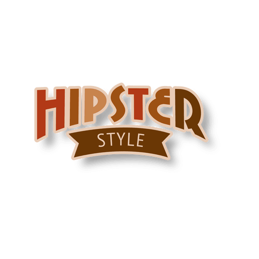 Etiqueta de estilo hipster 4 Diseño PNG