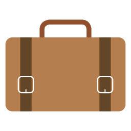 Hipster suitcase 3 PNG Design Transparent PNG