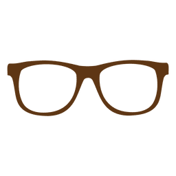 Anteojos gruesos hipster Diseño PNG