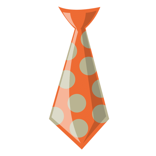 Dotted Hipster Tie PNG Design