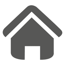 Home flache Ikone PNG-Design