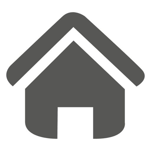 Home flat icon PNG Design