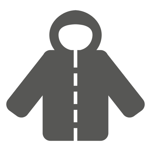 Icono de chaqueta con capucha Diseño PNG