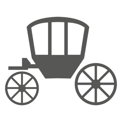 Icono de carro de caballos Diseño PNG