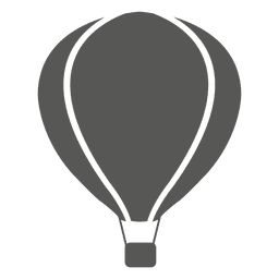 Heißluftballon PNG-Design