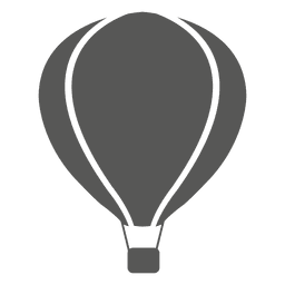 Hot air balloon PNG Design
