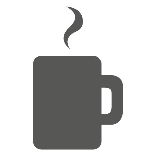 Hei?e Kaffeetasse Symbol PNG-Design