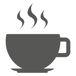Hot tea cup icon PNG Design