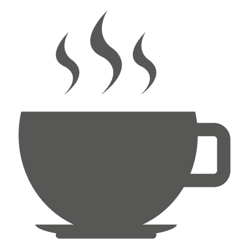 Hot tea cup icon PNG Design